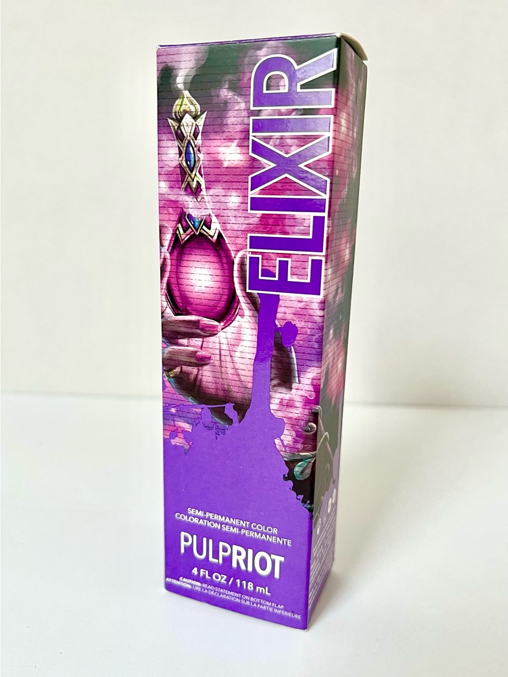 Pulp Riot “Elixir” Bright Purple Hair Color
